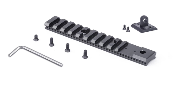 0.037kg Schwarze Picatinny Schiene Ideale Ergänzung zur Schießmaschine