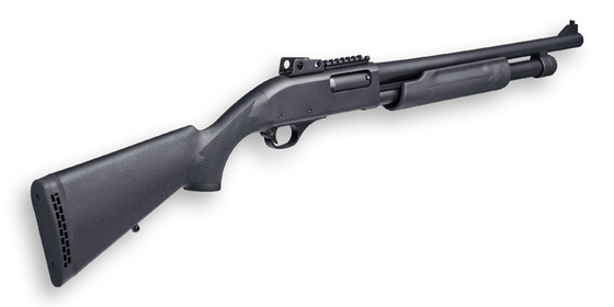 Matte Black 5 rundet Kammer-Vorderschaftrepetierer-Schrotflinte der Hauptverteidigungs-Schrotflinten-3in